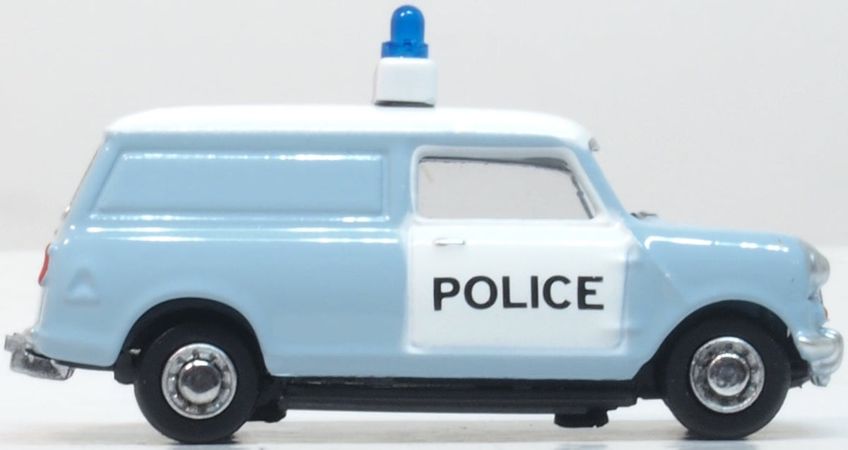 Mini Van West Mercia Police (Panda) 1:76 Scale Diecast Car – Oxford Diecast