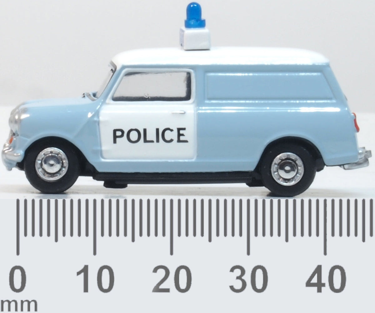 Mini Van West Mercia Police (Panda) 1:76 Scale Diecast Car – Oxford Diecast