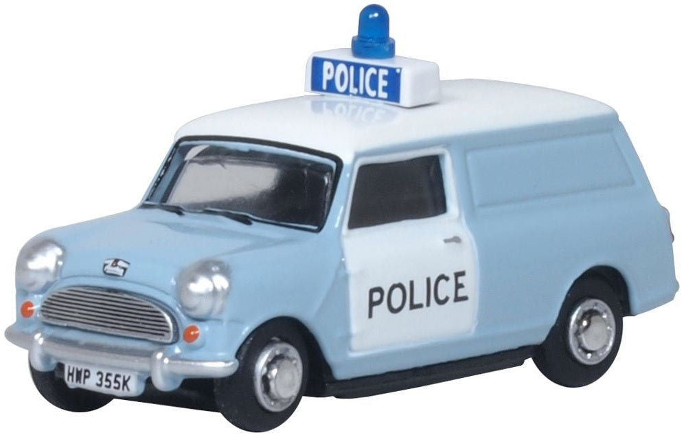 Mini Van West Mercia Police (Panda) 1:76 Scale Diecast Car – Oxford Diecast