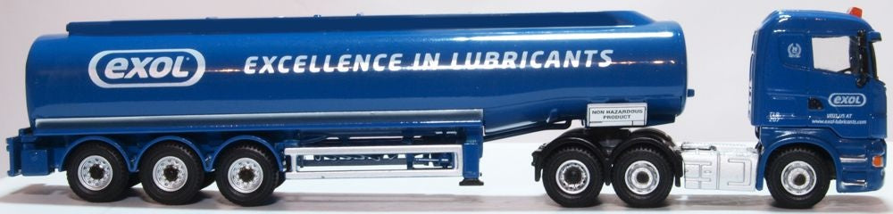Scania Highline Tanker Exol 1:76 Scale Diecast Truck – Oxford Diecast
