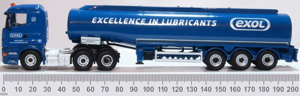Scania Highline Tanker Exol 1:76 Scale Diecast Truck – Oxford Diecast