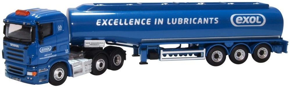 Scania Highline Tanker Exol 1:76 Scale Diecast Truck – Oxford Diecast