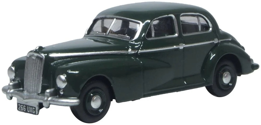 Wolseley 6/80 Green 1:76 Scale Diecast Model Car – Oxford Diecast