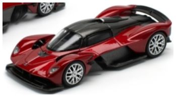 Aston Martin Valkyrie Supernova Red 1:64 Scale Diecast Model Car – Pop Race