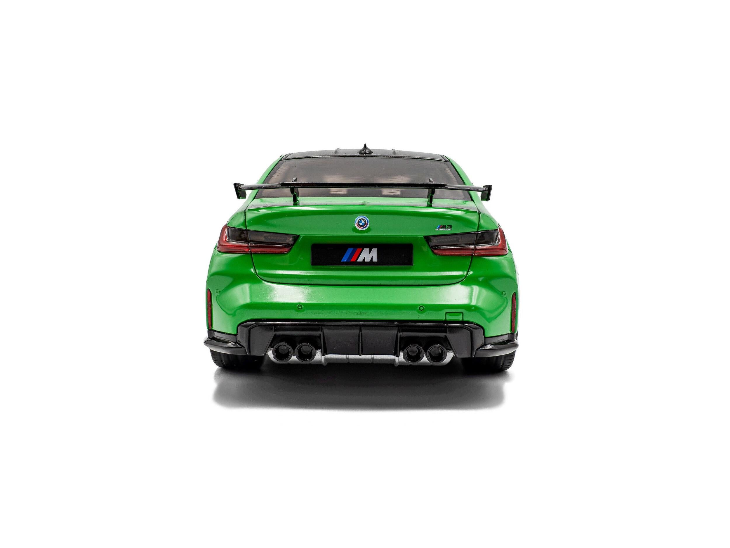 BMW M3 (G80) Performance Parts Signal Green Uni 2024 1:18 Scale Solido Diecast Model Car