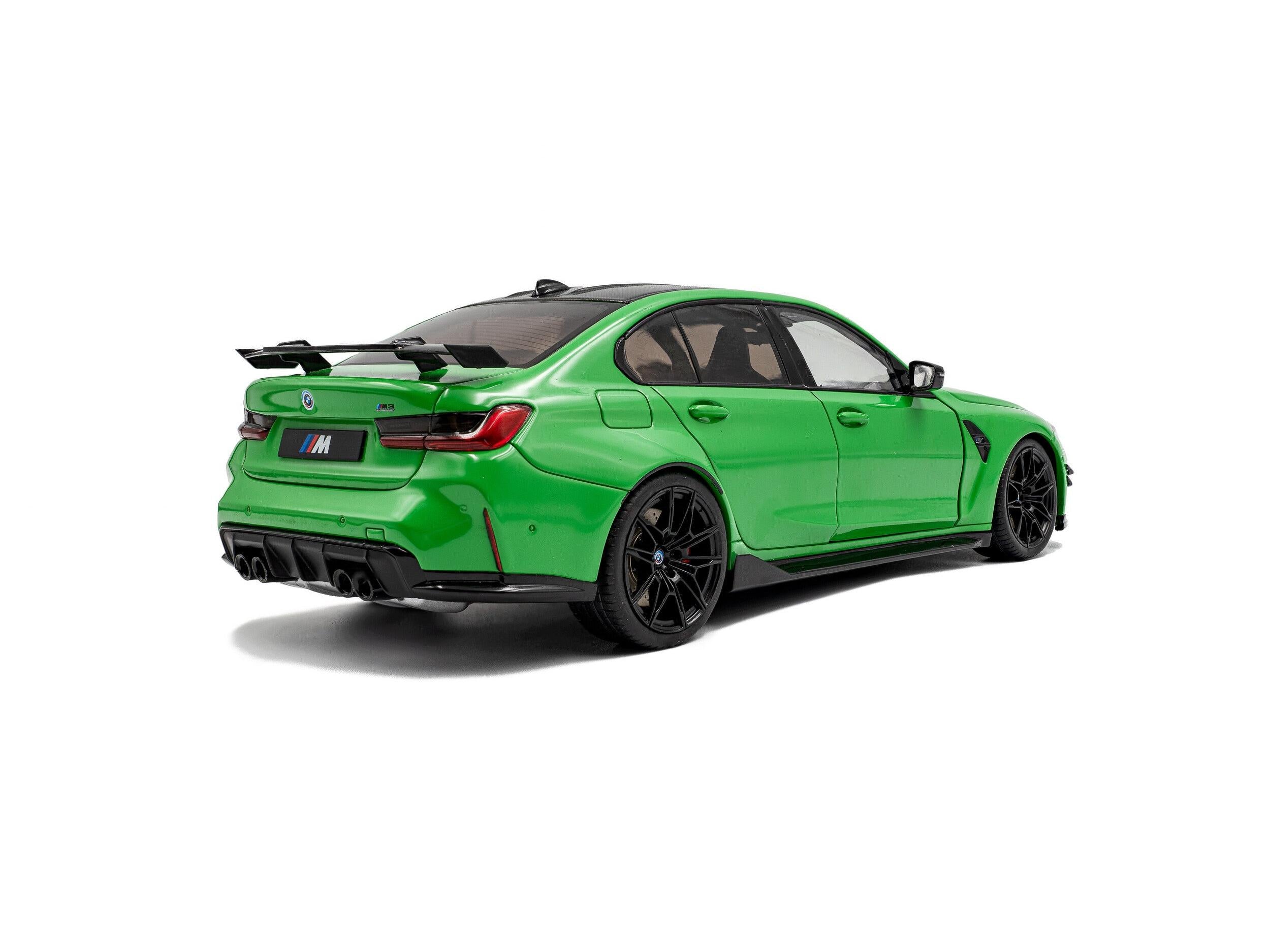 BMW M3 (G80) Performance Parts Signal Green Uni 2024 1:18 Scale Solido Diecast Model Car
