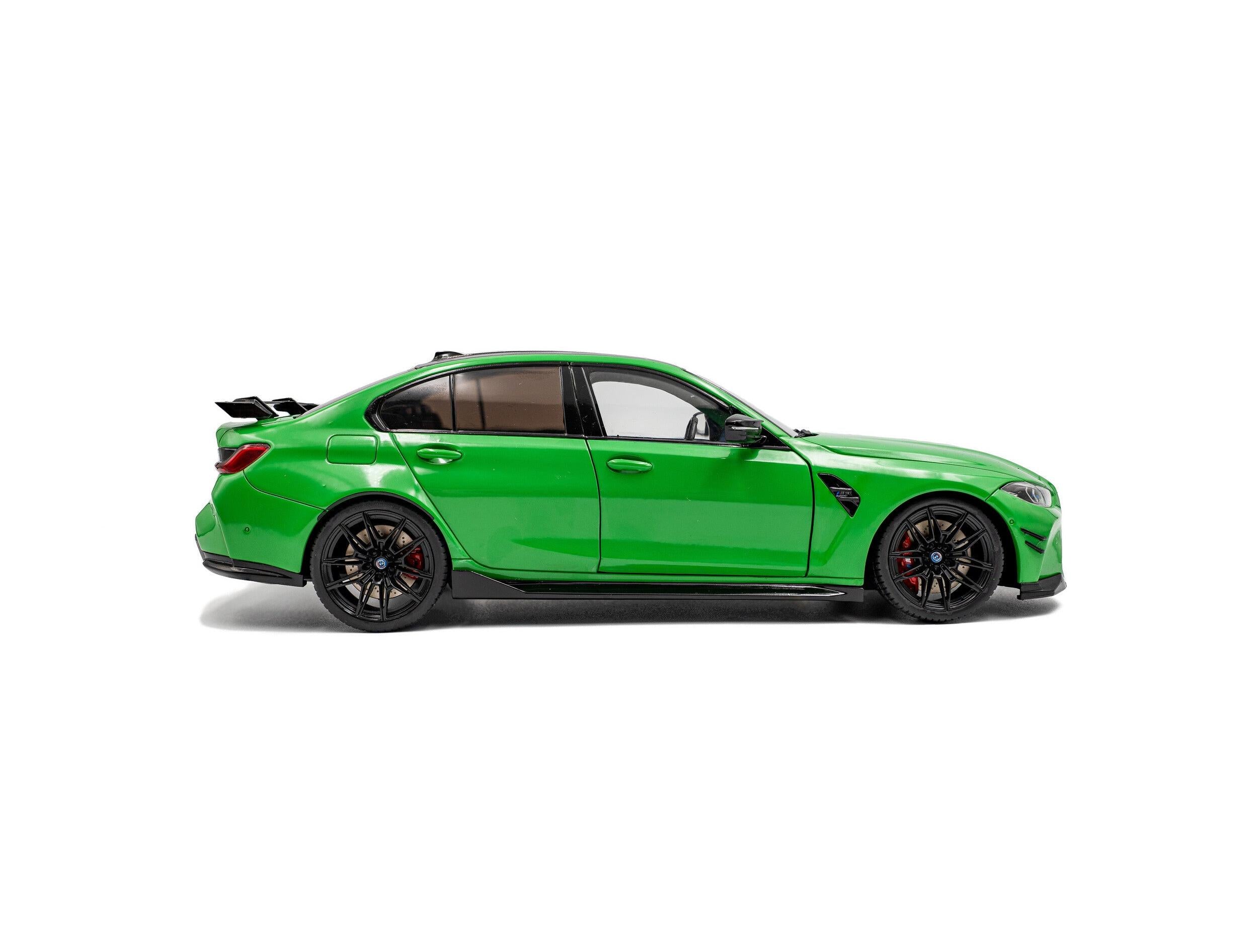 BMW M3 (G80) Performance Parts Signal Green Uni 2024 1:18 Scale Solido Diecast Model Car