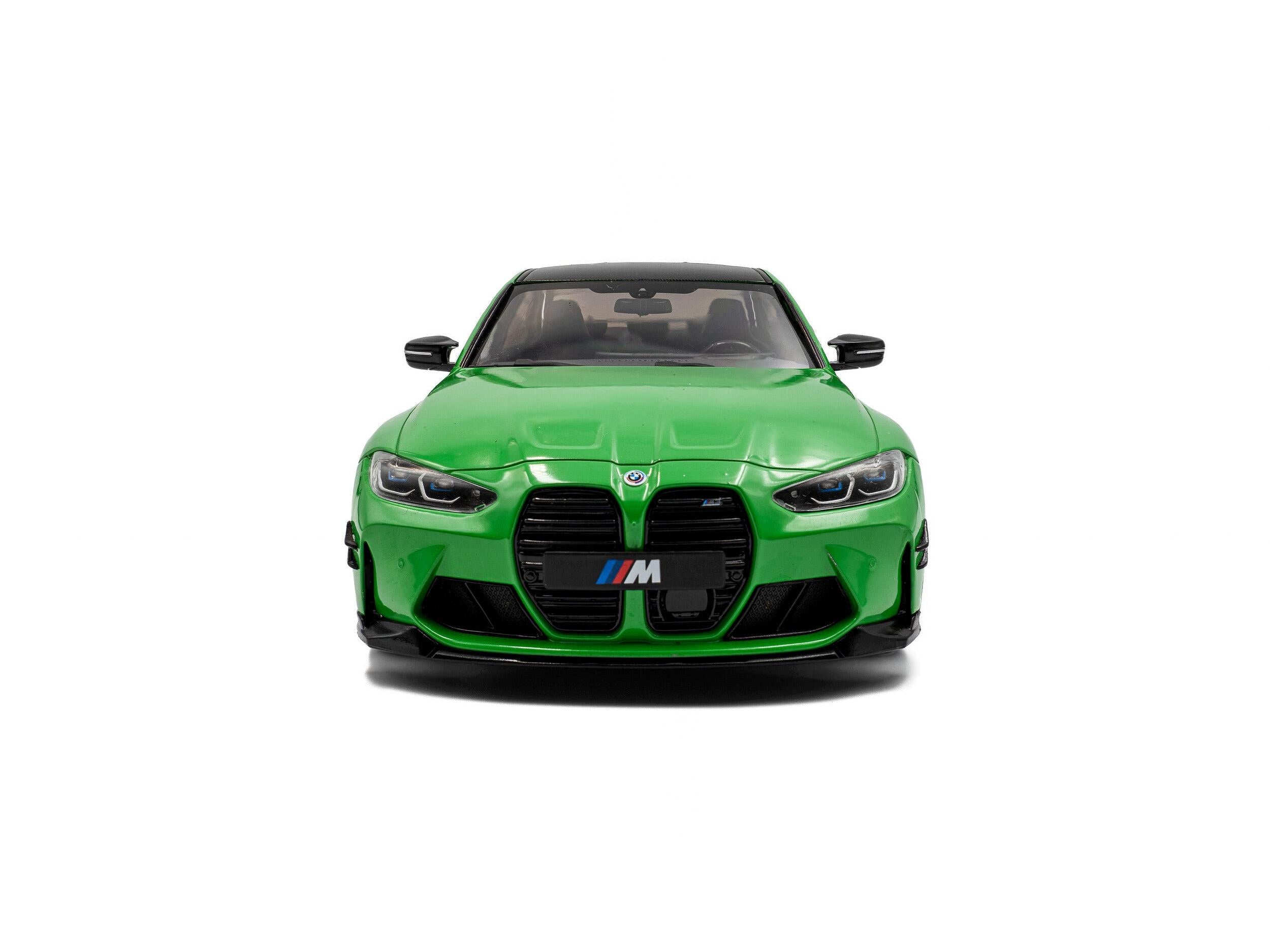BMW M3 (G80) Performance Parts Signal Green Uni 2024 1:18 Scale Solido Diecast Model Car