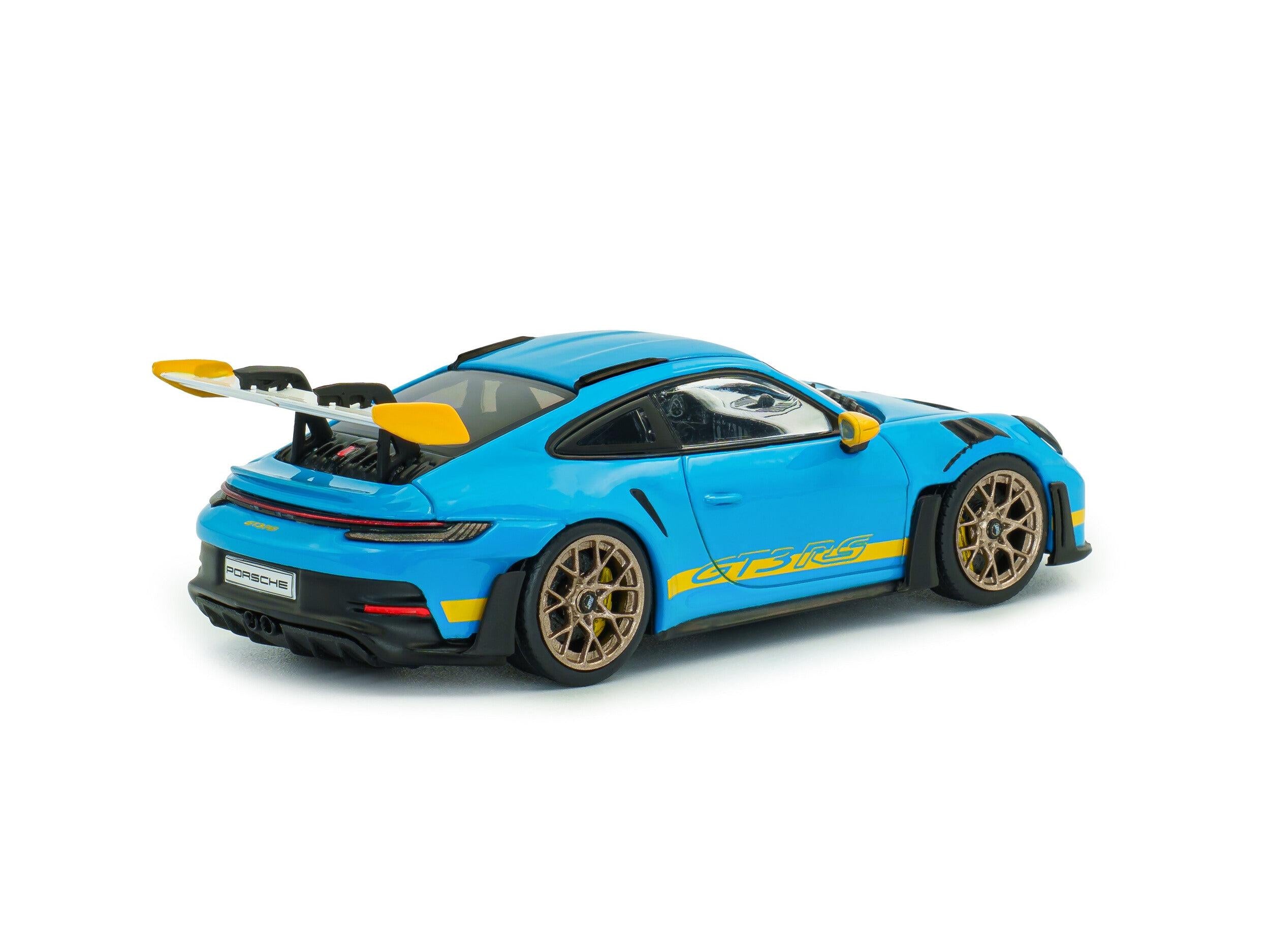Porsche 911 (992) GT3 RS Tribute 24H Daytona 2003 Riviera Blue 1:43 Scale Solido Diecast Model Car