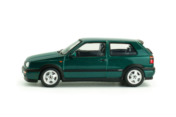 Volkswagen Golf Mk3 VR6 1994 Dragon Green Pearl 1:43 Scale Solido Model Car