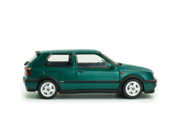Volkswagen Golf Mk3 VR6 1994 Dragon Green Pearl 1:43 Scale Solido Model Car
