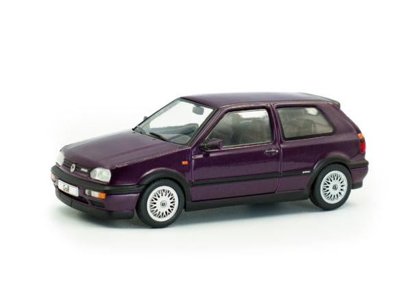 Volkswagen Golf Mk3 VR6 1994 Dusty Mauve Pearl 1:43 Scale Solido Diecast Model Car