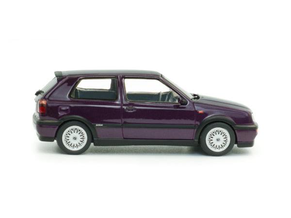 Volkswagen Golf Mk3 VR6 1994 Dusty Mauve Pearl 1:43 Scale Solido Diecast Model Car