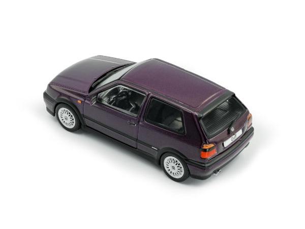 Volkswagen Golf Mk3 VR6 1994 Dusty Mauve Pearl 1:43 Scale Solido Diecast Model Car