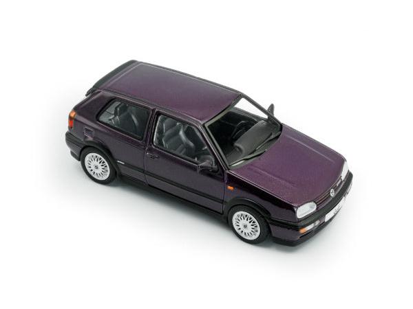 Volkswagen Golf Mk3 VR6 1994 Dusty Mauve Pearl 1:43 Scale Solido Diecast Model Car