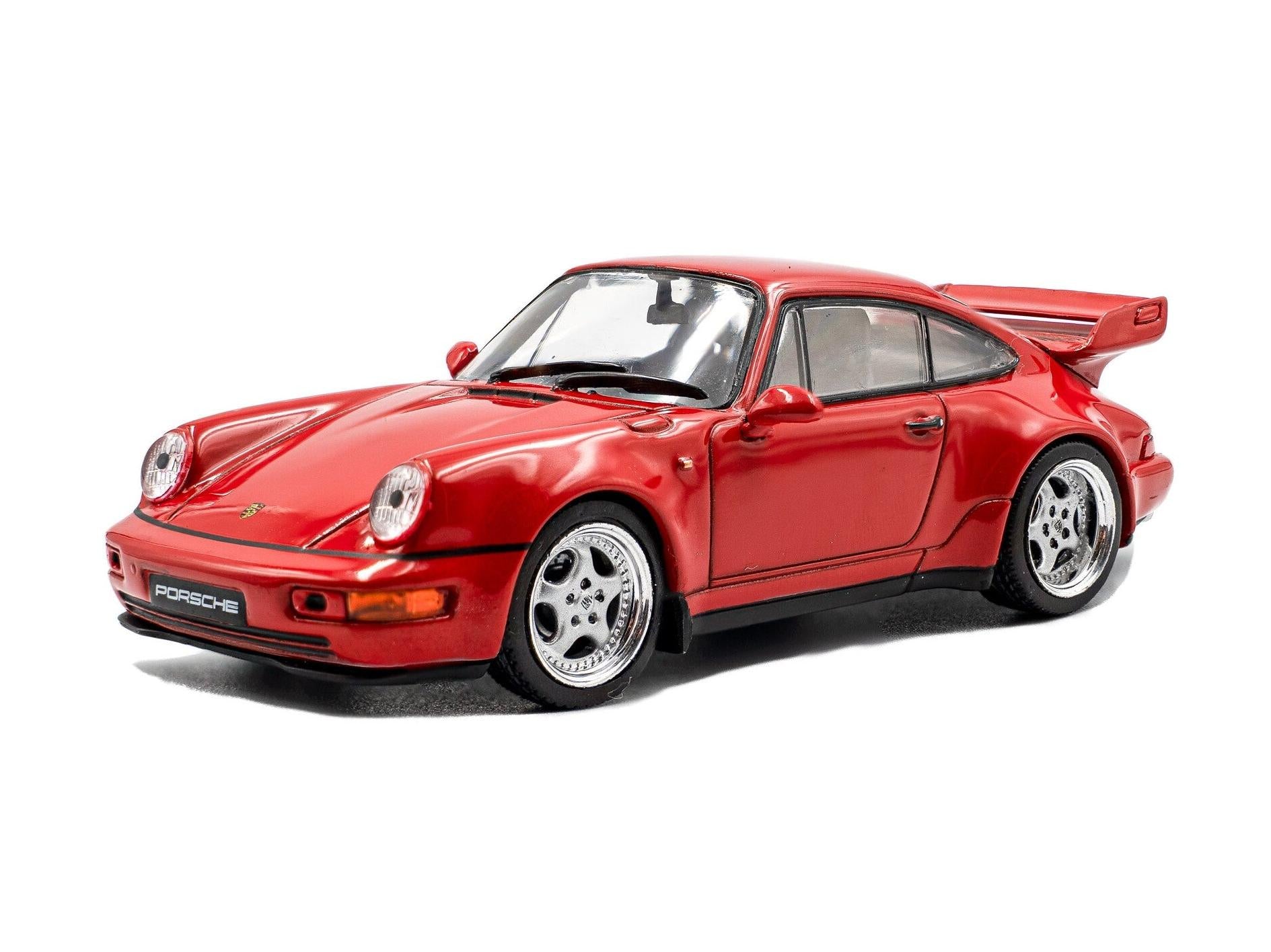 Porsche 911 (964) RS 3.8 1994 Guards Red 1:43 Scale Solido Diecast Model Car