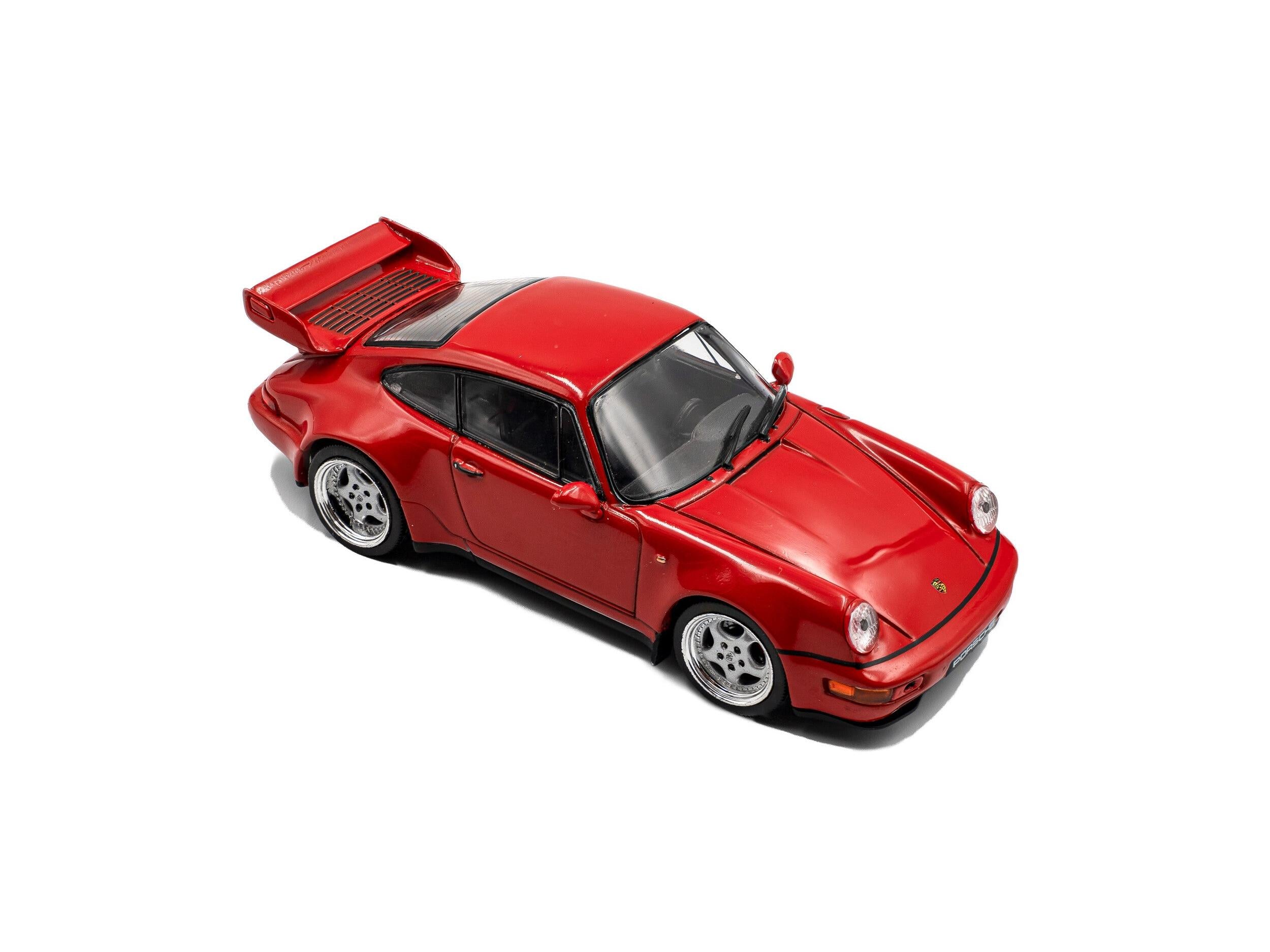 Porsche 911 (964) RS 3.8 1994 Guards Red 1:43 Scale Solido Diecast Model Car
