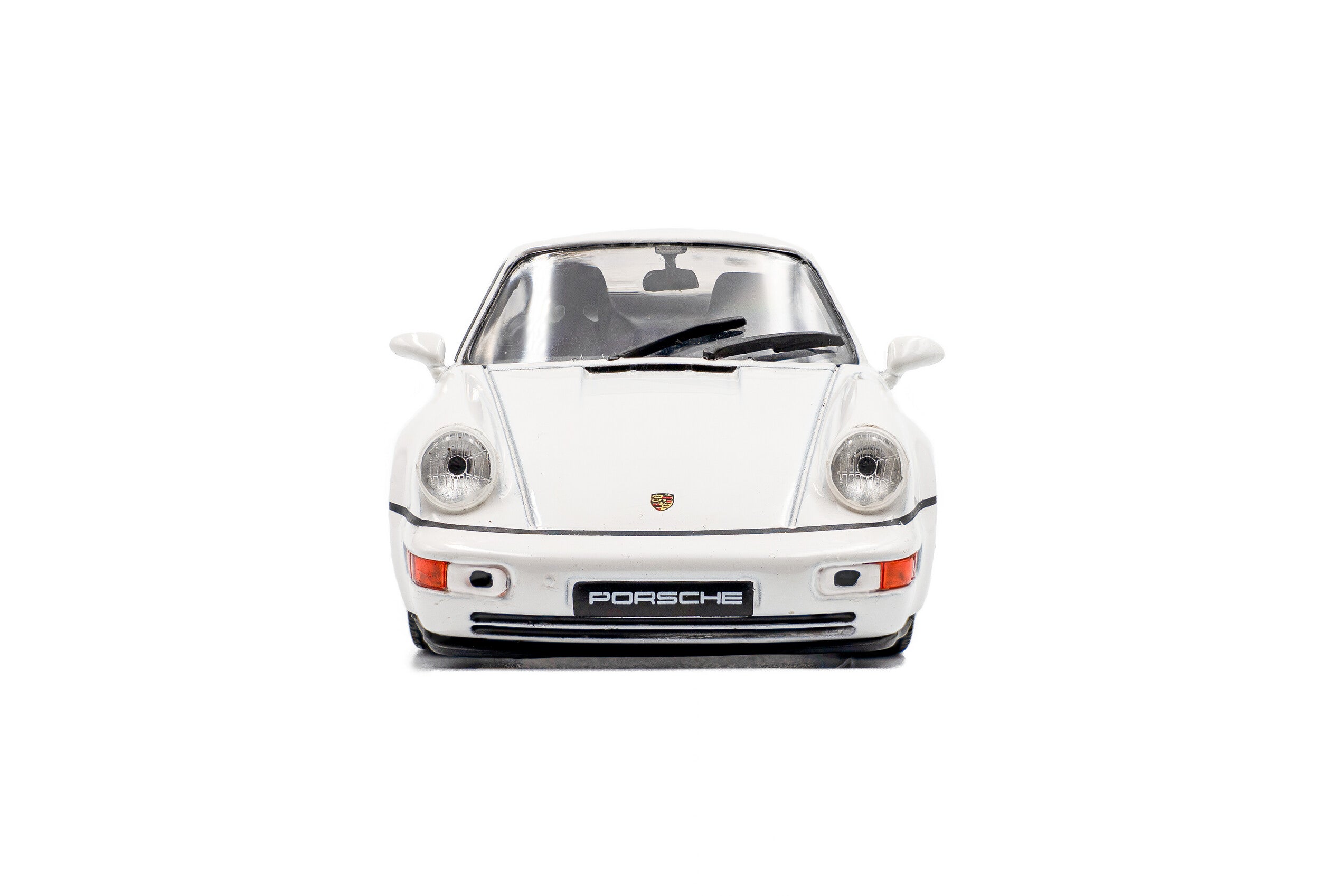 Porsche 911 (964) RS 3.8 1994 Grand Prix White 1:43 Scale Solido Diecast Model Car