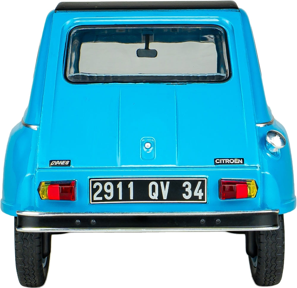 Citroen Dyane 6 Bleu Lagune 1974 1:18 Scale Diecast Car – Solido