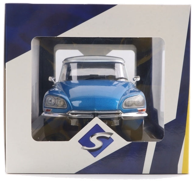 Citroen D Special Blue Delta 1972 1:18 Scale Diecast Model Car – Solido