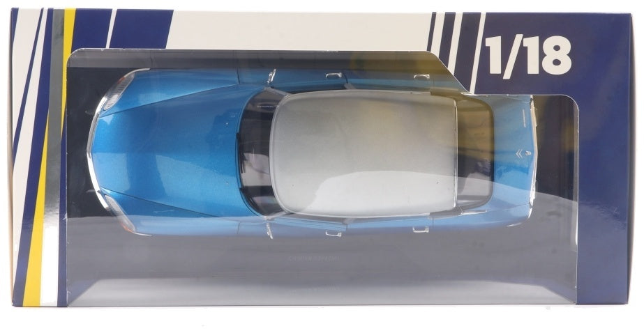 Citroen D Special Blue Delta 1972 1:18 Scale Diecast Model Car – Solido