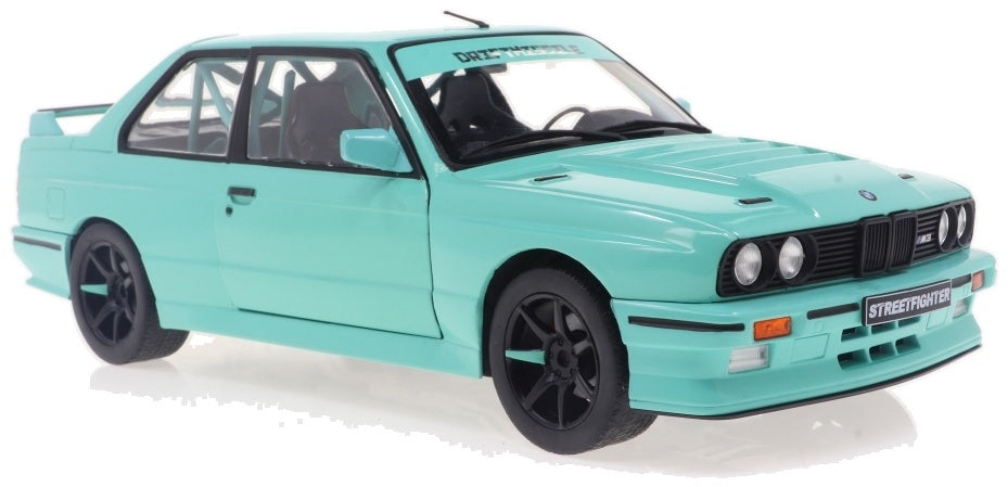 BMW M3 Tiffany Blue Solido Works 1990 1:18 Scale Diecast Model Car – Solido