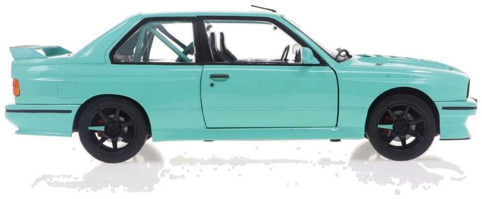 BMW M3 Tiffany Blue Solido Works 1990 1:18 Scale Diecast Model Car – Solido