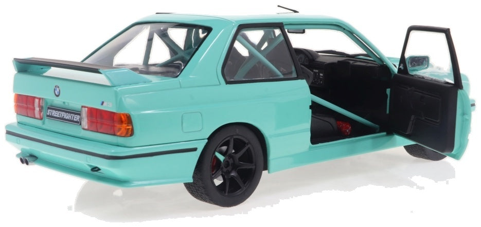 BMW M3 Tiffany Blue Solido Works 1990 1:18 Scale Diecast Model Car – Solido