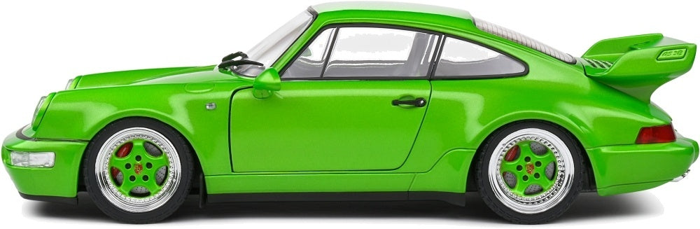 Porsche 911 (964) Carrera 3.8 RS Green Metallic 1990 1:18 Scale Diecast Model Car – Solido