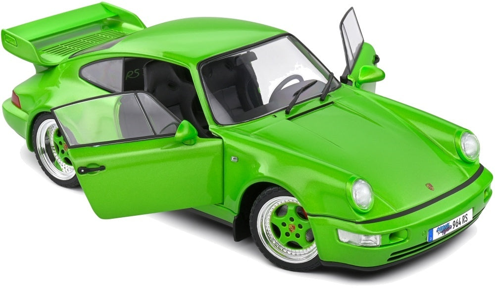 Porsche 911 (964) Carrera 3.8 RS Green Metallic 1990 1:18 Scale Diecast Model Car – Solido