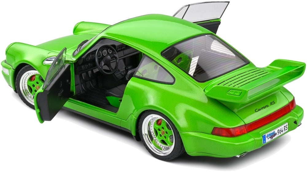 Porsche 911 (964) Carrera 3.8 RS Green Metallic 1990 1:18 Scale Diecast Model Car – Solido