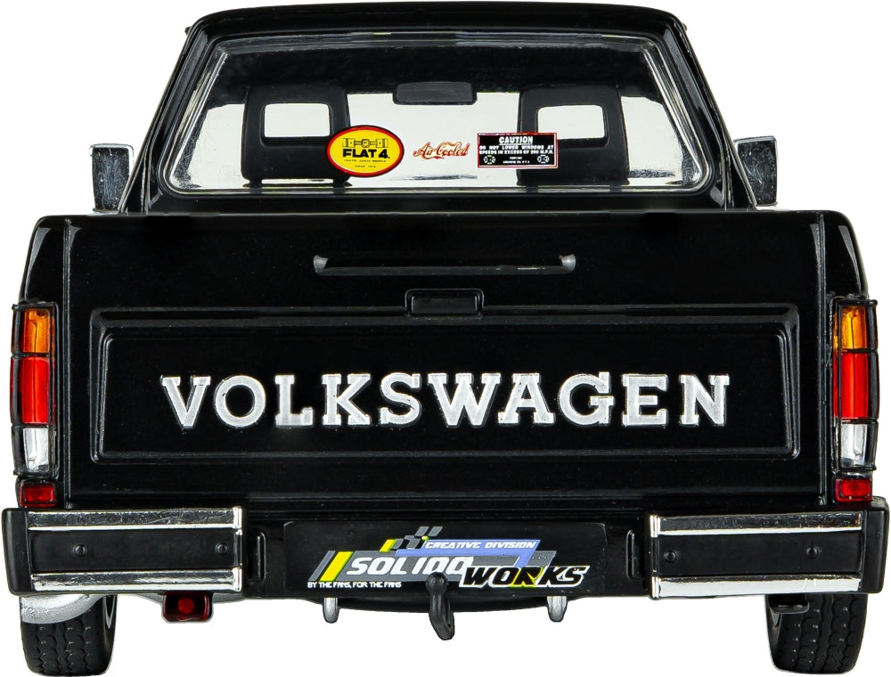 Volkswagen Caddy Mk1 Solido Works Black 1982 1:18 Scale Diecast Car – Solido