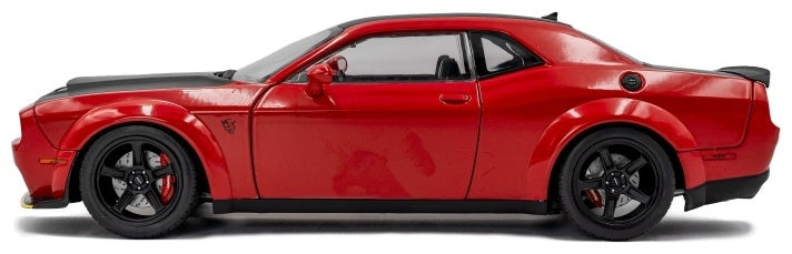 Dodge Challenger Demon Tor Red 2023 1:18 Scale Diecast Model Car – Solido