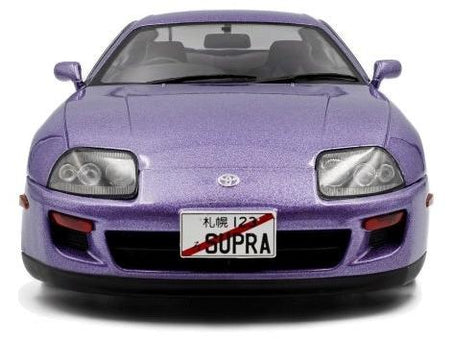 Toyota Supra Mk4 (A80) Solido Works Purple 1993 1:18 Scale Diecast Model Car – Solido
