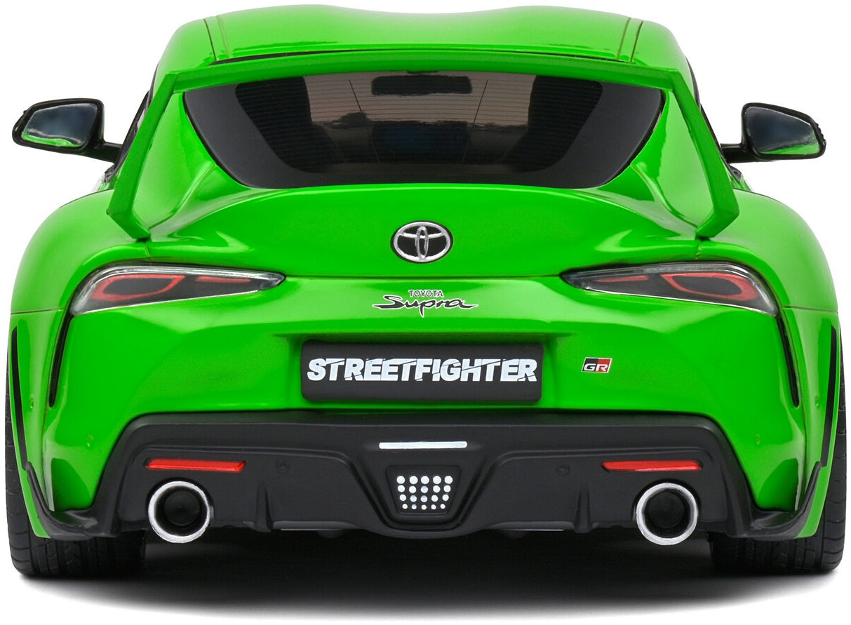Toyota GR Supra Solido Works Wasabi Custom 2023 1:18 Scale Diecast Model Car – Solido