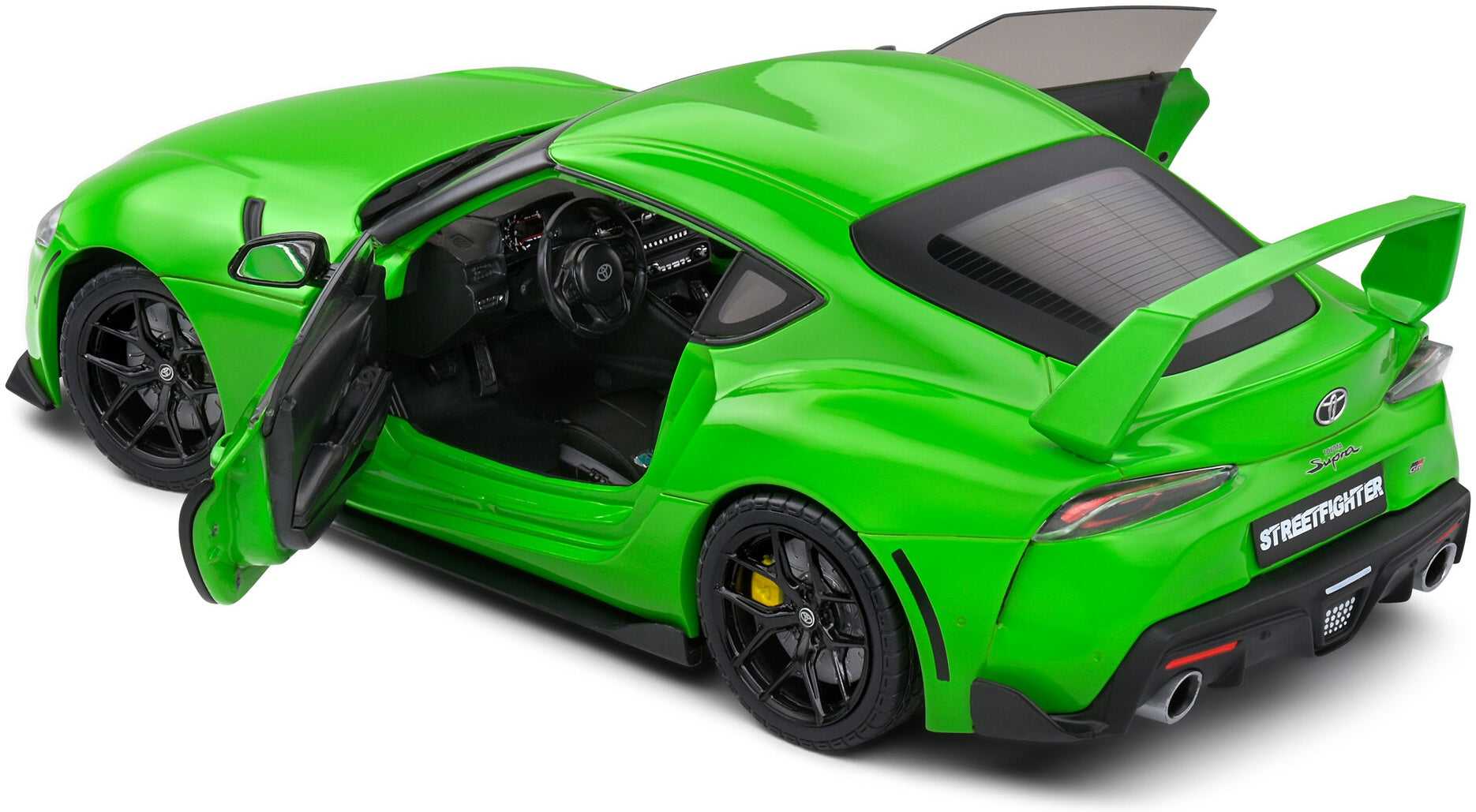 Toyota GR Supra Solido Works Wasabi Custom 2023 1:18 Scale Diecast Model Car – Solido