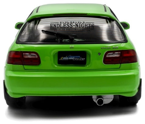 Honda Civic (EG6) Solido Works Neon Green 1991 1:18 Scale Diecast Model Car – Solido