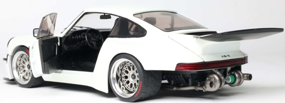 KS-R By KHYZYL Saleem White 2026 1:18 Scale Diecast Model Car – Solido