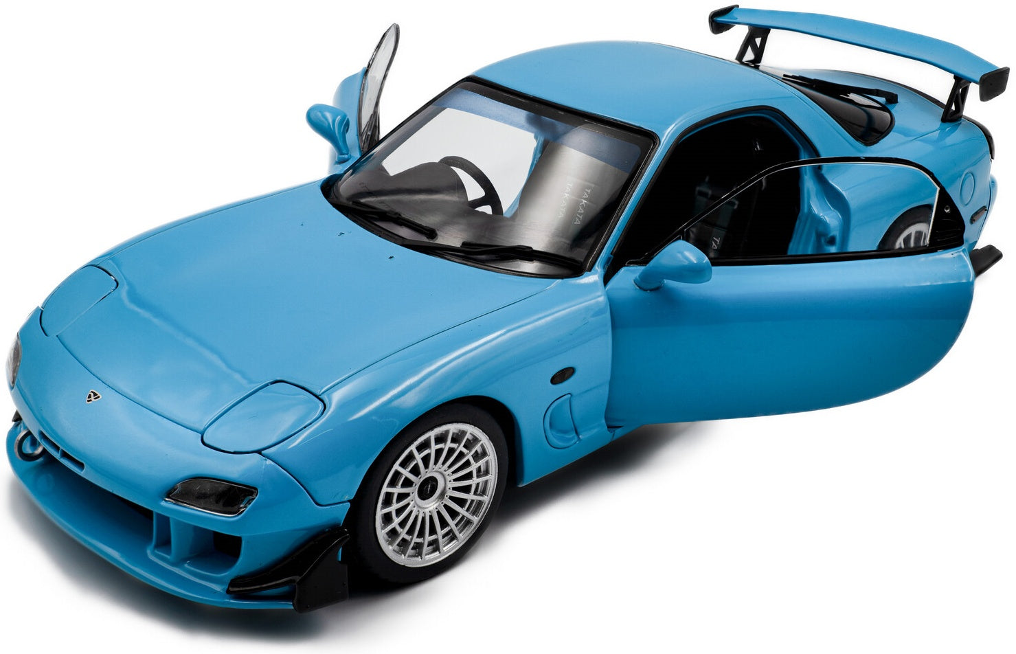 Mazda RX7 FD3RS Solido Works Blue 1999 1:18 Scale Diecast Model Car – Solido