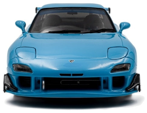 Mazda RX7 FD3RS Solido Works Blue 1999 1:18 Scale Diecast Model Car – Solido