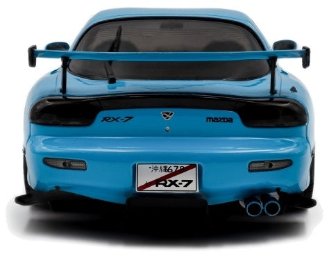 Mazda RX7 FD3RS Solido Works Blue 1999 1:18 Scale Diecast Model Car – Solido