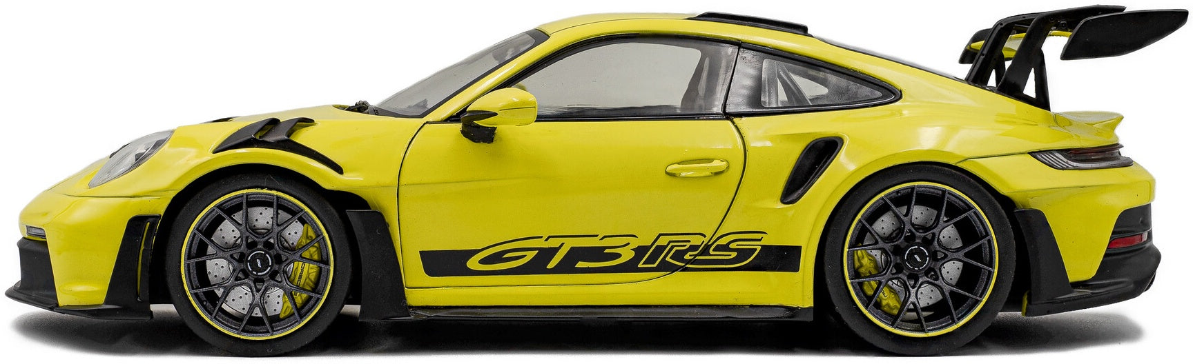 Porsche 911 GT3 RS Solido Works Neon Lime 2024 1:18 Scale Diecast Model Car – Solido