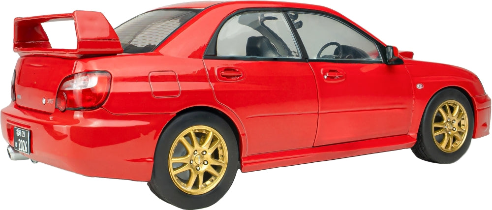 Subaru Impreza WRX STi Flame Red 2004 1:18 Scale Diecast Car – Solido