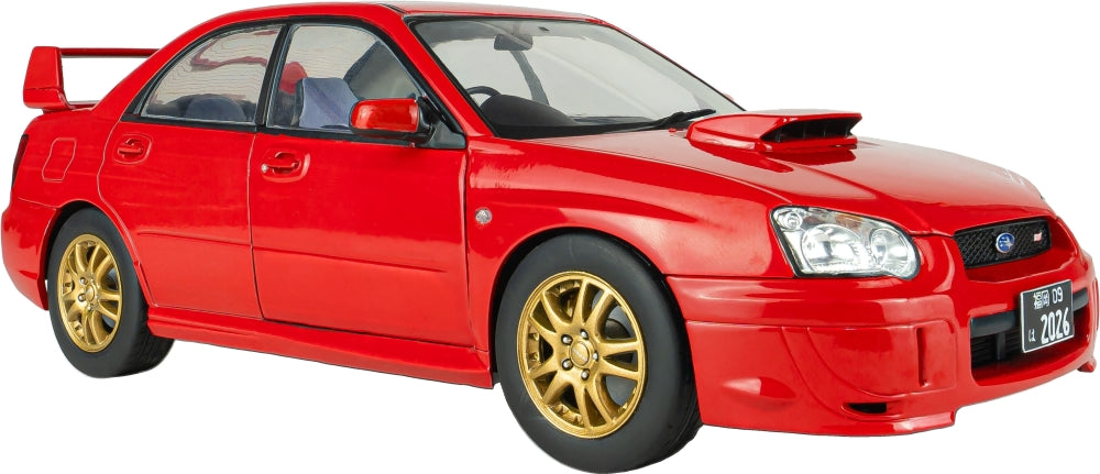 Subaru Impreza WRX STi Flame Red 2004 1:18 Scale Diecast Car – Solido