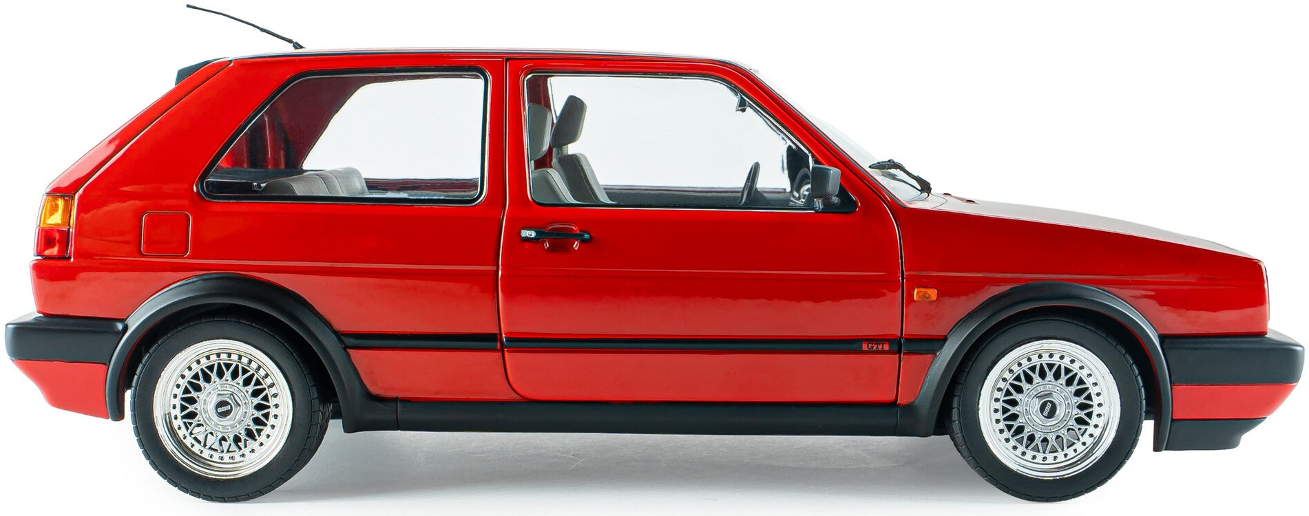 Volkswagen Golf Mk2 GTi G60 Mars Red 1989 1:18 Scale Diecast Model Car – Solido