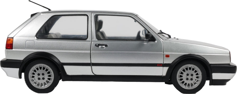 Volkswagen Golf 2 GTi G60 Diamond Silver 1989 1:18 Scale Diecast Car – Solido