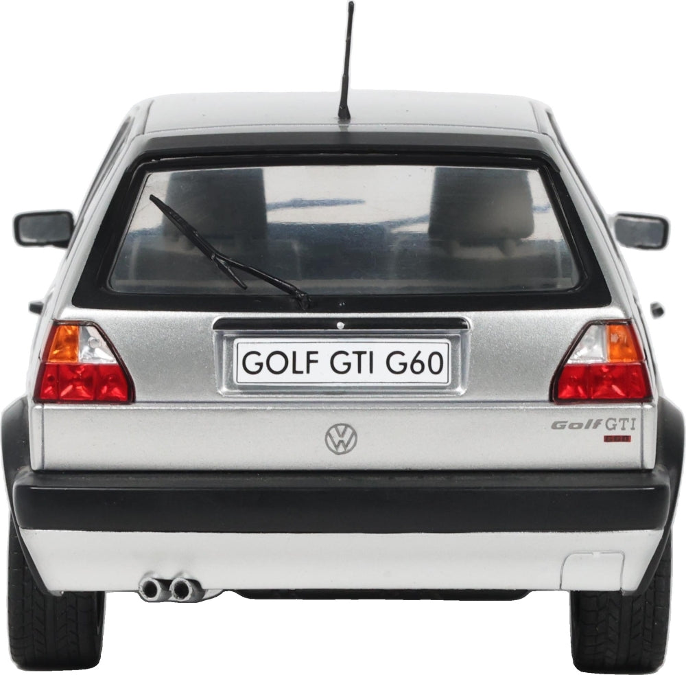Volkswagen Golf 2 GTi G60 Diamond Silver 1989 1:18 Scale Diecast Car – Solido