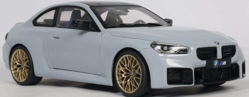 BMW M2 CS Brooklyn Grey 2025 1:18 Scale Diecast Model Car – Solido