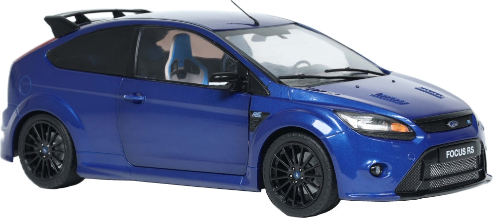 Ford Focus RS Mk2 Performance Blue 2009 1:18 Scale Diecast Car – Solido