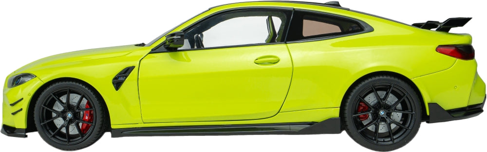 BMW M4 Performance Parts Sao Paolo Yellow 2025 1:18 Scale Diecast Car – Solido
